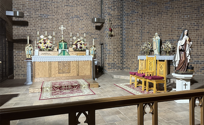 Chapel Altar and Sanctuary